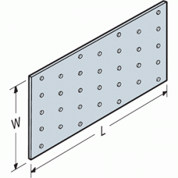 TP411 MENDING PLATE 13X4-1/8
(CASE/100)