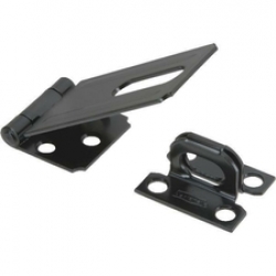 N305-953 3-1/4 SAFETY HASP BLACK