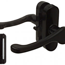 262-204 BLCK STORM DOOR LEVR LAT