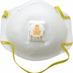 8511PB1 RESPIRATOR W/VALVE 10PK