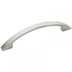 BP52996G10 96MM FLAT ARCH CABINT  PULL SATIN