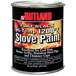 81 FLAT HI HEAT BLK STOVE PAINT