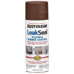 267976 12OZ.LEAK SEAL BROWN
RUBBER COATING