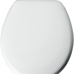 44EC-000 RND WHITE TOILET SEAT