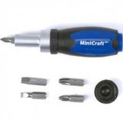 MINTCRAFT 6 IN 1 STUBBY RATCH
SCREWDRIVER