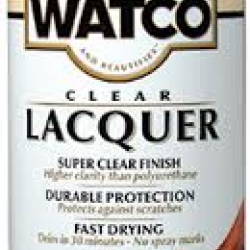 63181 WATCO SPARY LACQUER SEMI-
GLOSS