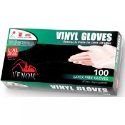 VEN4135 100PK.VENOM VINYL GLOVES